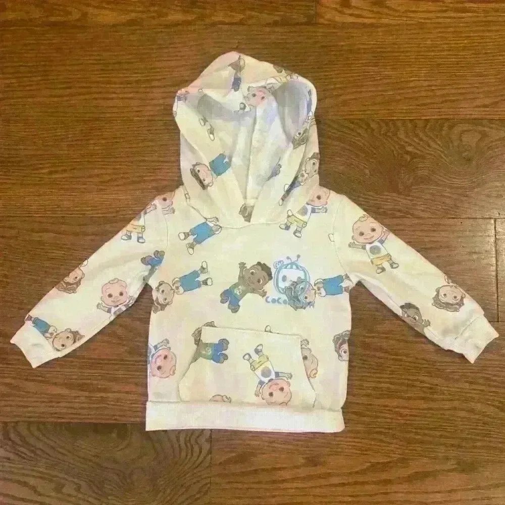 Cocomelon Toddler Boy Fleece Hoodie 12 Months.